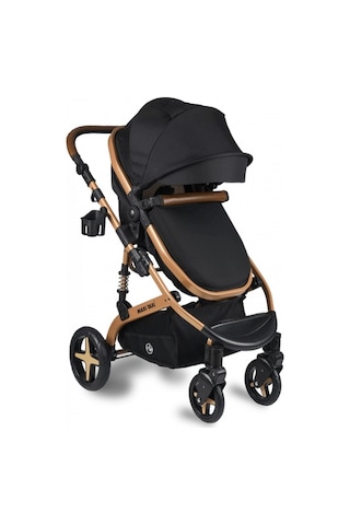 Maxi Taxi Fast Pro Alüminyum Travel Sistem Bebek Arabası Maxitaxi.019 Altın - Siyah