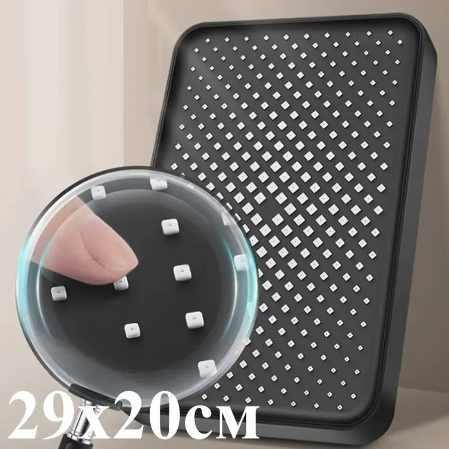 Lke Tropikal Duş Başlığı, Karıştırıcısız, Üstten Montajlı 322219817 Siyah