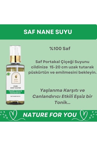 Sera Natura Saf Nane Suyu Tazelendirici & Canlandırıcı Tonik 100 ML