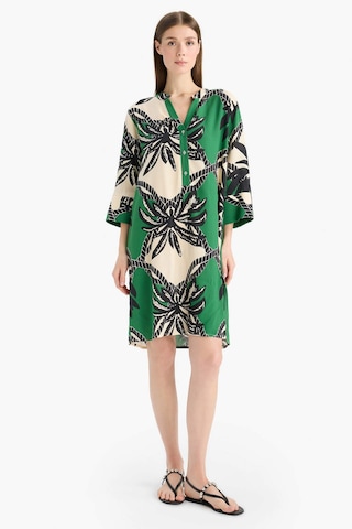 DeFacto Regular Fit Desenli Plaj Elbisesi-Fall in Love D0452AX25SMGN512