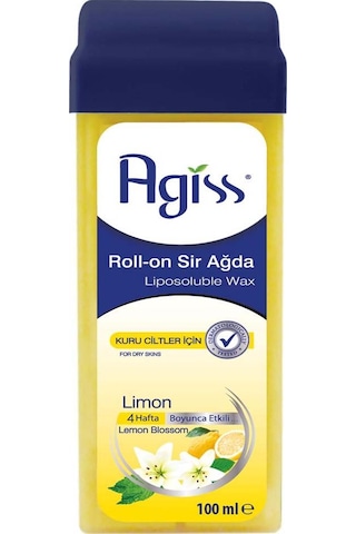 Agiss Limon Kuru Ciltler için Roll-On Sir Ağda 100 ML