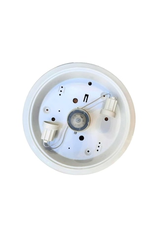 Şanled Sensörlü Tavan 360 Hareket Sensörlü Tavan Armatürü Çift Duylu Lamba Glop-1 Adettir Şeffaf