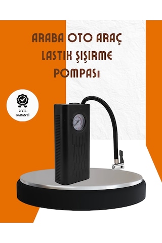 Bfs Type-c Şarjlı Güçlü Elektrikli Kompresör Motosiklet Oto Bisiklet İçin