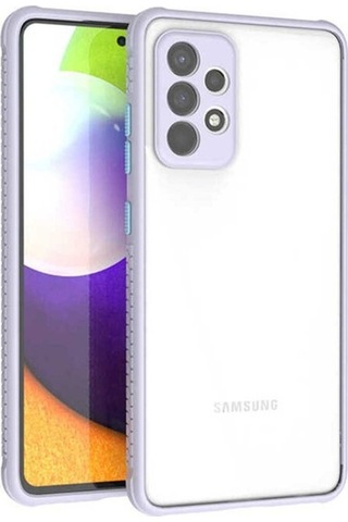 Galaxy Uyumlu A52 Kılıf Zore Kaff Kapak Mor