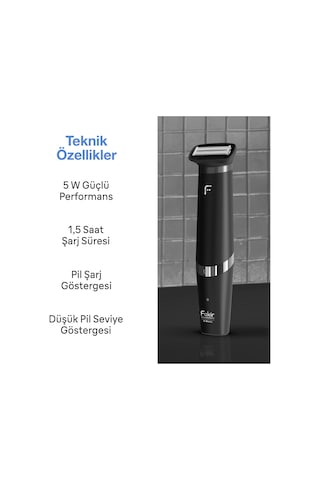 V-blade Elektrik Tıraş Makinesi 1,5 Saat