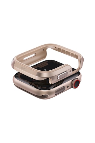 Apple Uyumlu  Watch 42mm Valencia Serisi Alüminyum Tpu Kasa 360 Tam Koruyucu Kapak