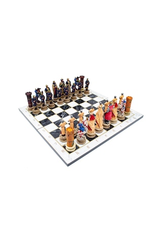 Osmanlı - 927 - Haçlılar Boyaması Satranç Merduz44bosm - Muratech - - Merduz44bosm