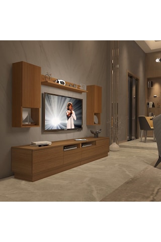 Decoraktiv Trendstyle 5220das Slm Tv Ünitesi Tv Sehpası Ceviz