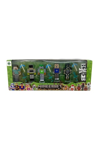Minecraft Yenilmezler Pati Devriyesi Dc Karakter Seti 12 Parça