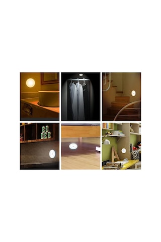 By-lamp Hareket Sensörlü Usb Şarjlı Mıknatıslı Led Işık Lamba Dolap İçi Ev Çekmece Gece Lambası Aydınlatma Diğer