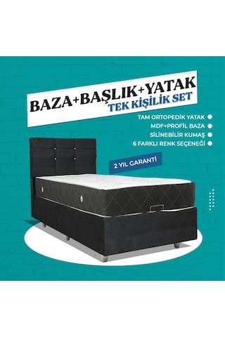 Azrayatakmobilya Trend Baza+Başlik+Comfort Yatak