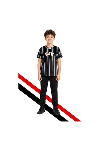Beşiktaş Çocuk T-shırt Uv Kutu Siyah Uv.