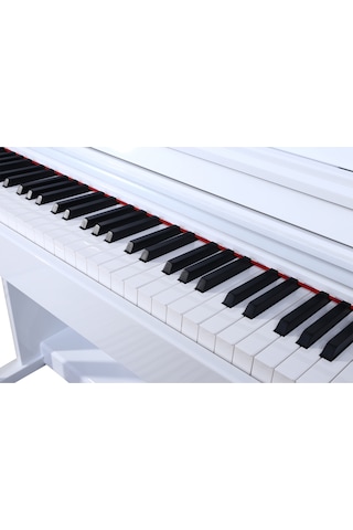 Jwin Sapphire Sdp-220w Çekiç Aksiyonlu 88 Tuşlu Piyano Beyaz