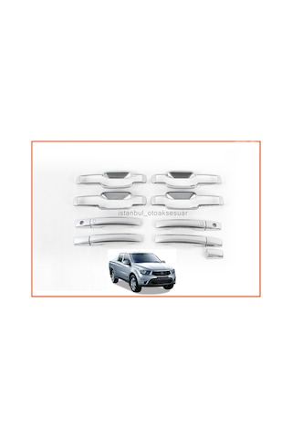 Ssangyong Korando Sport Kapı Kolu Krom Takımı