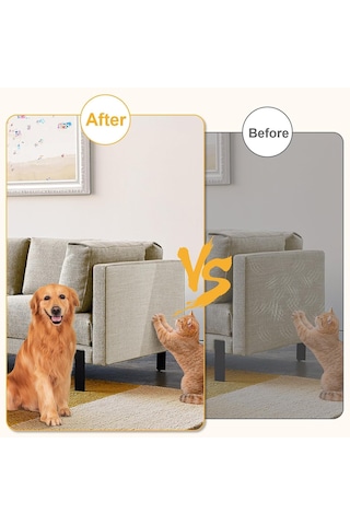 Çizilmeye Karşı Koruma, Kedi Bandı, Kanepe, Şeffaf, Çizilme Koruması, Kedi Tırmalama Koruması, 3 M X 30 Cm, Ken Çok Renkli