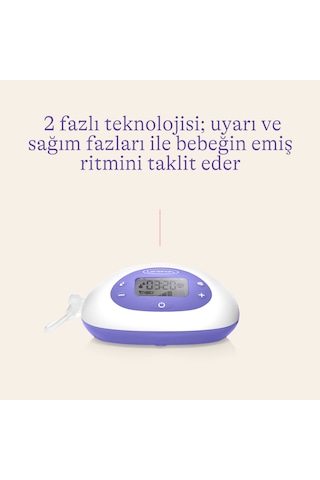 Lansinoh 2'si 1 Arada Çiftli Elektrikli Göğüs Pompası
