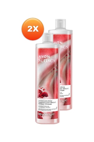 Avon Senses Hindistan Cevisi Sütü Ve Böğürtlen Kokulu Duş Kremi 2 x 500 ML