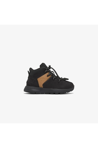 Timberland Sprint Trekker Mid Bungee Bebek Siyah Outdoor Ayakkabı Düz Tb0a6afhemj1 Siyah