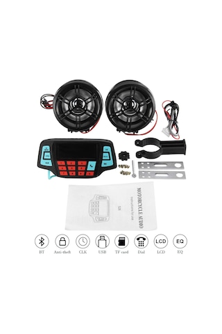 Mts Mtc Bluetooth Alarm+mp3 Çalar Led Ekranlı Siyah