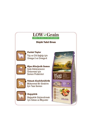 Sam's Field Hypo Allergenic Somonlu Patatesli Düşük Tahıllı Yetişkin Köpek Maması 2500 G