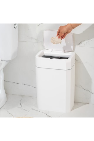 Porsima Me02 Sensörlü 18 Lt Çöp Kutusu Banyo Mutfak Çöp Kovası