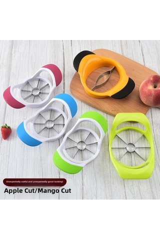 Qingmipy Çelik Meyve Dilimleyici: Elma, Mango Ve Çeşitli Meyveler İçin Çok Amaçlı Ev Kullanıma Hazır Alet Diğer