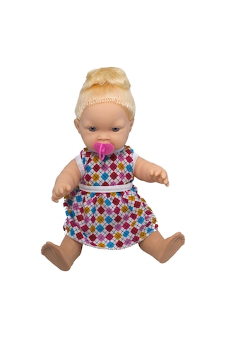 Ağlayan Bebek Oyuncak Et Bebek Emzikli 35 Cm