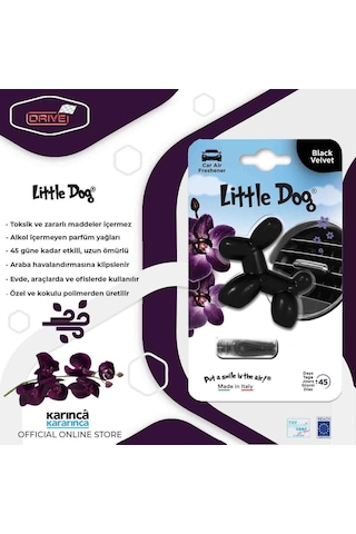Little Dog Araba Kokusu Black Velvet Siyah Kadife