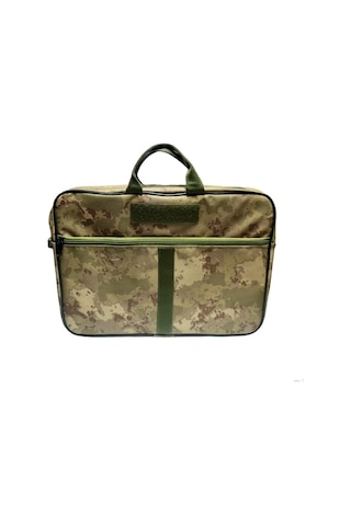 Kamuflaj Ders - Laptop - Notebook Çanta Bej