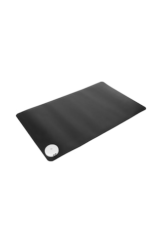 Sıcak Masa Matı 3 Isı Seviyesi Zamanlayıcı Su Geçirmez Büyük Pu Deri Isıtmalı Mouse Pad Ofis Kullanımı 100-240v Ab Fişi