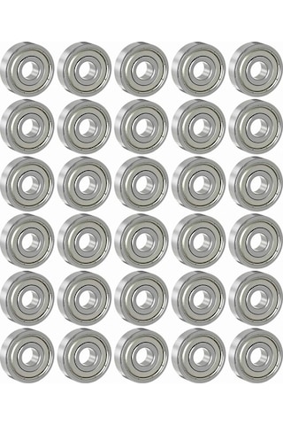 30 Ad. 625Zz Rulman, 5X16X5 Metal Mühürlü Çok Amaçli Bilye Rulman 554865634