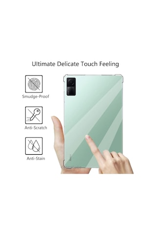 Xiaomi Redmi Pad Tablet Uyumlu Kılıf Ekran Koruyucu Ve Kalem Zırh Kaplama 3in1 Set Arka Kapak