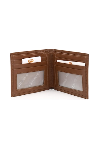 Gönderir Taba Hakiki Deri Yatay Cüzdan Taba