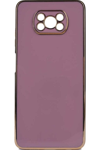 Xiaomi Poco X3 Kılıf Zore Bark Kapak Mor