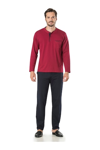 Pierre Cardin 5595 Erkek Çeyizlik 5'li Rob Pijama Takım-lacivert Lacivert