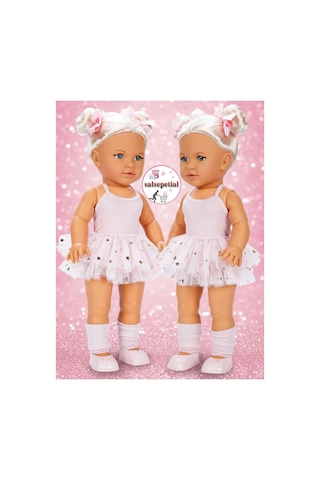 Büyük Boy Et Bebek 46cm Kokulu Kutulu Model Bebek Balerin Tina Bebek Tina Balerin 46cm Pembe