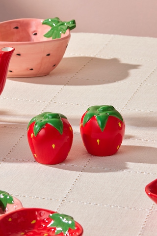 Karaca Strawberry Tuzluk Biberlik Kırmızı