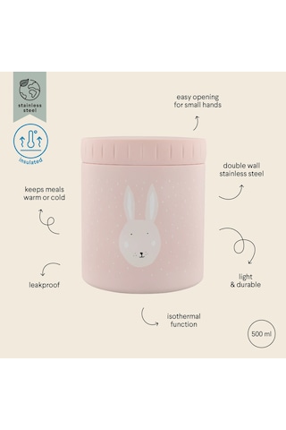 Trixie Mrs.rabbit - Termal Yemek Kabı 500ml Karışık