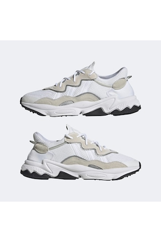 Adidas Ozweego Leather Mens Sneaker Hakiki Deri Erkek Günlük Spor Ayakkabı Beyaz
