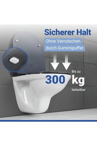 Klozet Oturağı Sedilo Antibakteriyel Duroplastikten Yapılmış Ekstra Düz Oturak Easy-close Otomatik Indirme Tertiba Çok Renkli