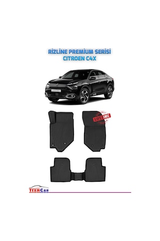 Teamcar C4x 2023 Sonrası Uyumlu Premium Serisi Havuzlu Paspas