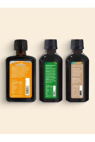 Ravla R Tonik Elma Sirkeli Bitkisel İçecek 250 ML + Spirulinalı Bitkisel Karışım 100 ML + Toniko Fermente İçecek 100 ML