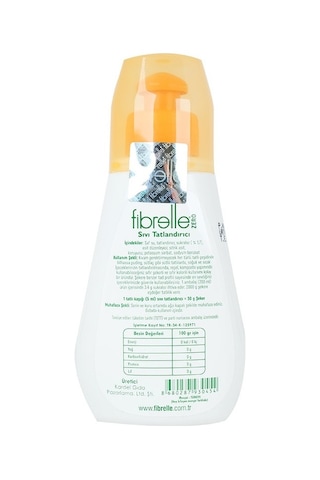 Fibrelle Zero Sıvı Tatlandırıcı 200 ML Sukraloz Bazlı