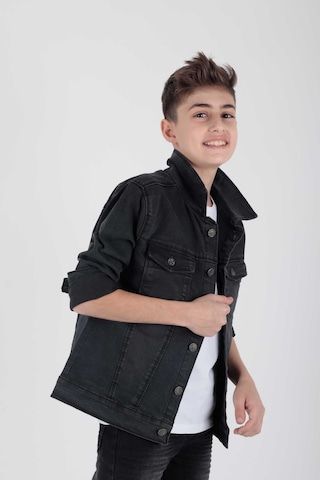 Ahengim Erkek Çocuk Jean Ceket Günlük Modaya Uygun Ak22152023 001