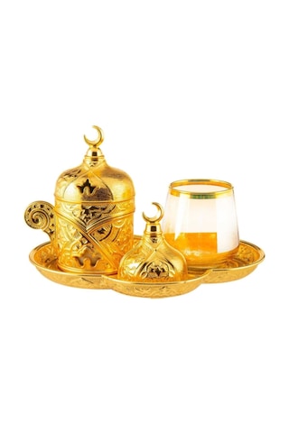 Ziyafet Tek Kişilik Sunum Damat Kahve Fincanı