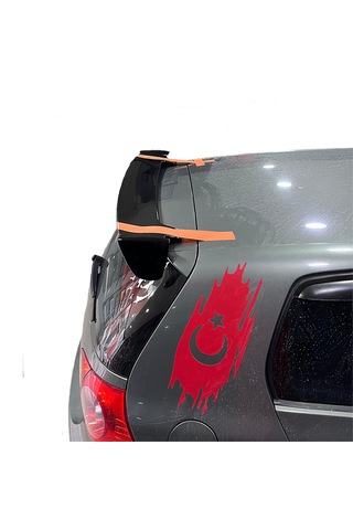 Volkswagen Golf 5 Uyumlu Üniversal Plastik Boyasız Spoiler