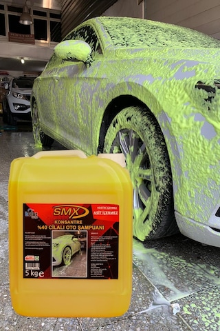 Smx %40 Cilalı Oto Yıkama Şampuanı 5 Litre
