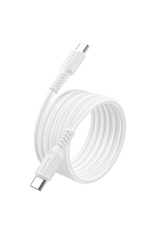 Borofone Bx116 1m 60w Tip-c Tip-c Belirli Şarj Veri Kablosu Beyaz