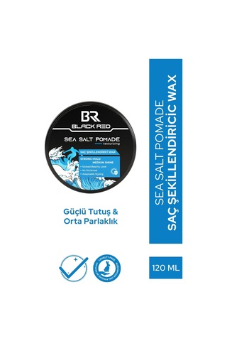Saç Deniz Tuzu Spreyi - Sea Salt Spray & Wax Saç Şekillendirici Wax Sea Salt Pomade - 2'li Set Saçbakım