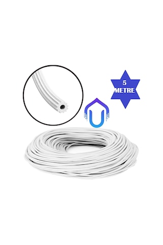 Beyaz Sineklik Teli Contası Fitili 5 Metre Beyaz Sineklik Teli Contası Fitili 5 Metre